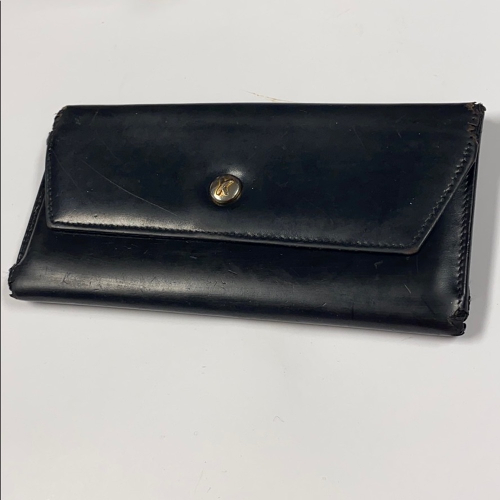 Paloma Picasso Vintage Long Checkbook Wallet